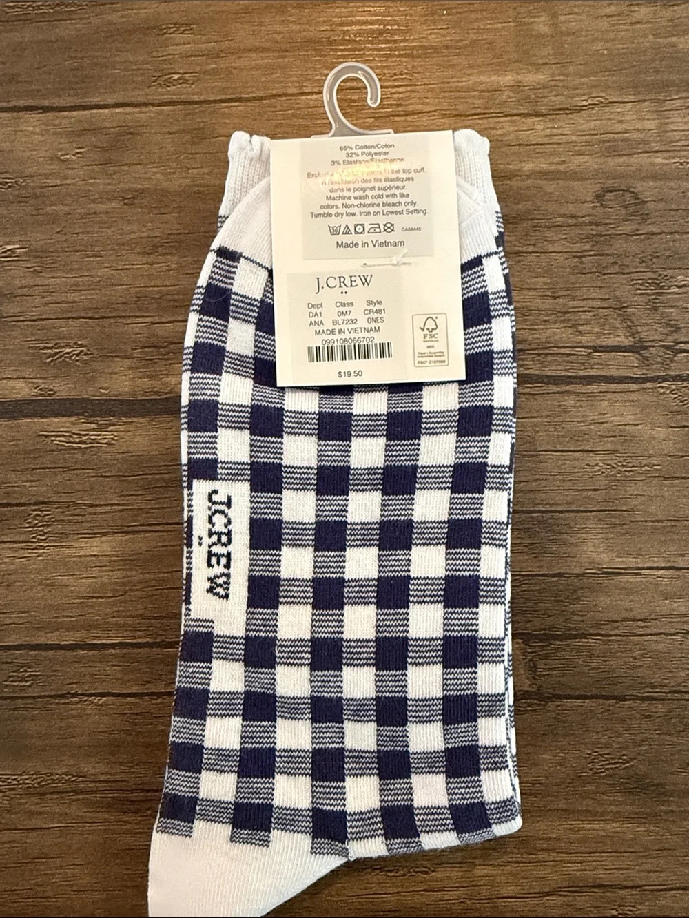 J. Crew Trouser Socks. Set of Three.
